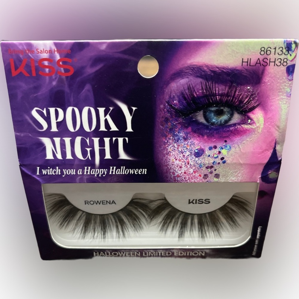 Can be sold separately or together. Kiss Halloween themed falsies.